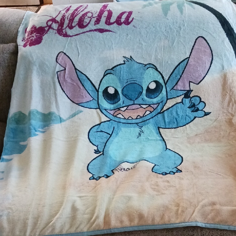 New Stitch Cartoon Character Blanket
